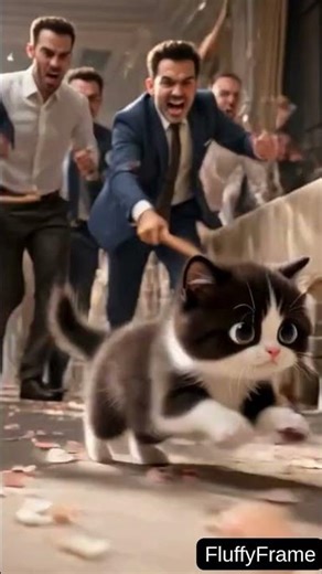 Sad cat ai video | #sad #sadcat #sadcatstory