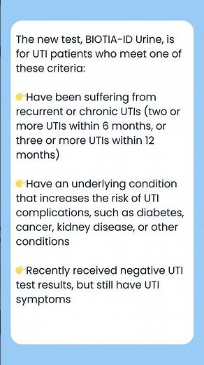 A new UTI test and telehealth service is now available in the US.