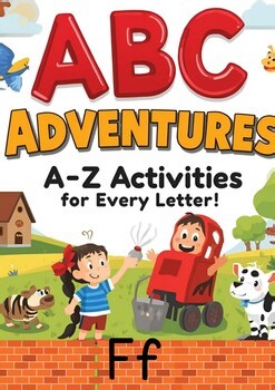 ABC Adventures – A-Z Activities for Every Letter (BUNDLE F - J)