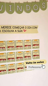 2.2M views · 91 reactions |  Deixe o início das aulas ainda mais especial! Painel de boas-vindas para professores, com mensagens inspiradoras e decoração acolhedora. Pronto para imprimir e transformar seu espaço!  Clique em SAIBA MAIS e garanta já o seu! | abcdaeducacaomais | Facebook