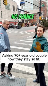 2.4M views · 100 reactions | Asking super fit couple in their 70’s what they do to stay fit. And getting rejected a few times 路‍♂️ #fitcouple #workout #workoutmotivation #newyork #weightlifting #running | Bodybymark | Facebook