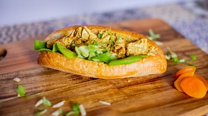 Quick And Easy Coronation Chicken Sandwich Recipe - Mashed