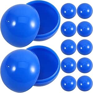 TOYANDONA 10pcs Raffle Balls Numbers 1-10 Bingo Balls Sphere Game Small Numbered Plastic Ball Games for Night Large Group Activities
