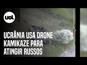Guerra na Ucrânia: Drone kamikaze atinge soldados russos em tanque do exército