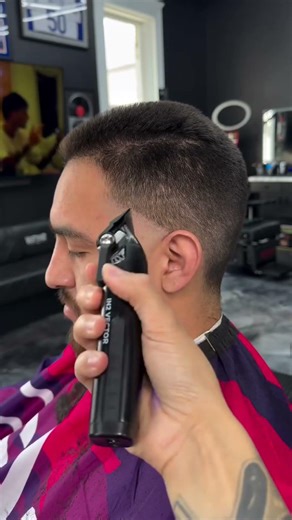 The ULTIMATE BIG CHOP ✂️ Taper Fade Barber Tutorial with ASMR Sounds 🎶 Take Notes!! 🗒️