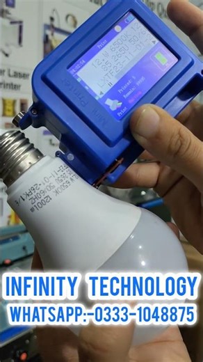 led bulb printing.#shorts #youtubeshorts #businessowner #miniprinter #viralshorts #miniinkjetprinter