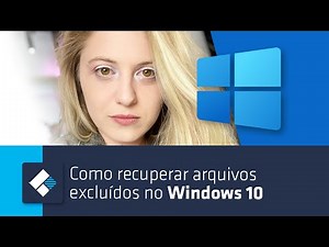 Como recuperar arquivos excluídos no Windows 10? | Wondershare Recoverit