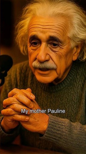 Einstein talks about his mother
