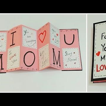 DIY Mother's Day Card | Surprise Your Mom with this Easy Paper Craft