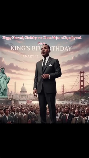 Happy Birthday to a Visionary &Drum Major of Equality and Peace