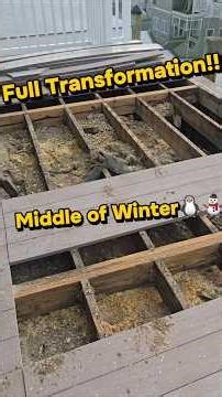 Full Winter Bulkhead Transformation #bulkhead #transformation #winter #construction #pov #fypシ