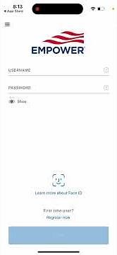 Empower app - how to create an account on iPhone?
