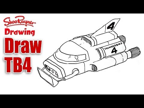 How to Draw Thunderbird Four