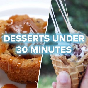 120K views · 734 reactions | 5 Quick Desserts  ➡️ https://tasty.co/compilation/5-quick-desserts-for-last-minute-parties | Tasty | Facebook