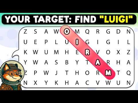 🦊🔍 Word Search Puzzle Game | 5 Levels Categories | How Many Words Will You Spot? 🔎🦊