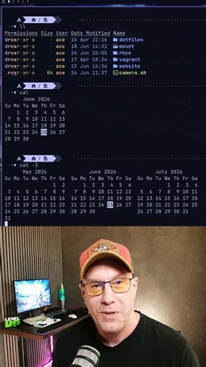 Did you know #Linux has a built-in calendar? 🐧📅