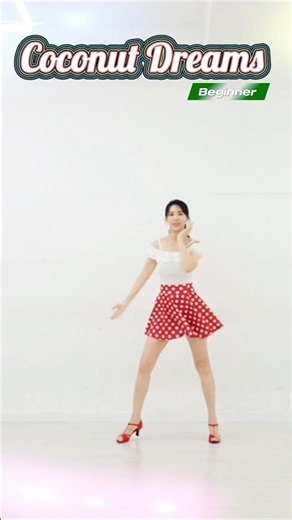 (초급) Coconut Dreams #linedance/Beginner #쉬운스탭 🎀풀영상은 제니라인댄스 ❤️