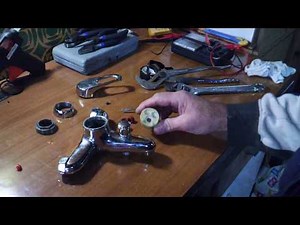 How to repair a leaking flick mixer tap