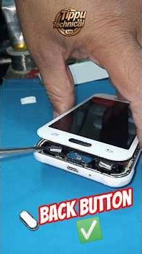 Samsung BackButton Solution #repair #solution #funny #shorts #phone