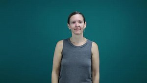 Watch how to sign 'linguistic context' in American Sign Language.