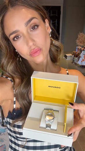 Celebrating my mama early this year - @movado for the win 🎁💗🫶🏽 #MothersDay #Movado | Jessica Alba