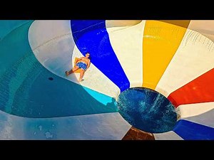 Waterslides at Yalı Castle Water Park in Turkey – Where Thrill Meets Fun
