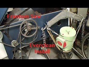 Everclean Install on Frantom Rock Saw