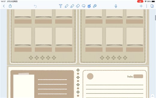 电子读书笔记模板展示-goodnotes/notability/iPad无纸化学习