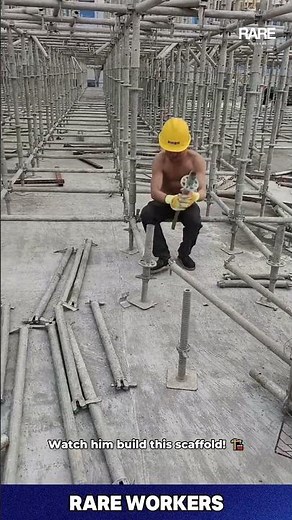 This Scaffolding Job Is PEAK Energy! ⚡