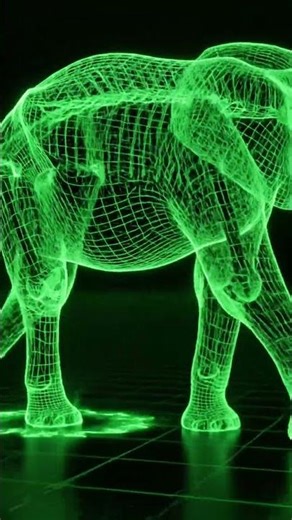 What if you could see how an elephant really moves… from the inside? 🐘