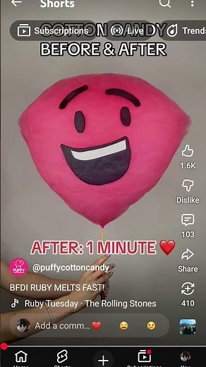 Bfdi Ruby Before & After!