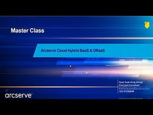 Master Class: Arcserve Cloud Hybrid