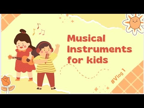 Musical Instruments for Kids 🎶🎹🎸🎺