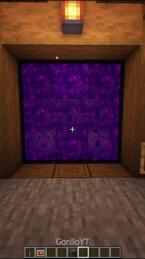 On/Off Portal🟣 #minecraft #minecraftidea #minecraftbuilding #minecrafttutorial
