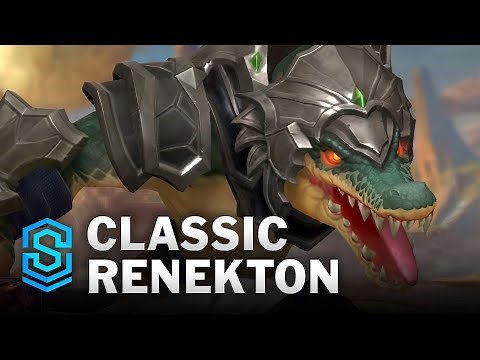 Classic Renekton Wild Rift Skin Spotlight