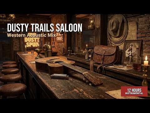 Dusty Trails Saloon | 12 Hours Western Background Music for Restaurants & Country Bars