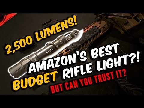Don’t Trust the Laser? EZ Shoot 2500lm Rifle Light Review