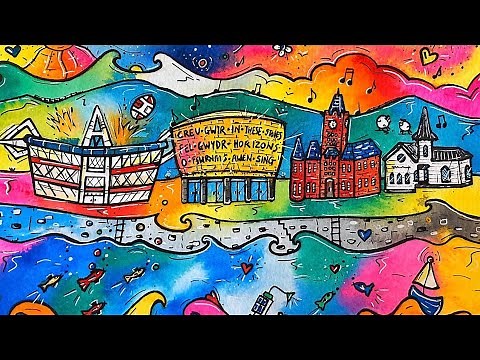 Creating a colourful painting in just 10 steps!