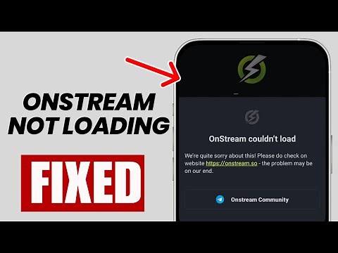Fix Onstream Not loading | Onstream App Couldn’t Load [SOLVED]