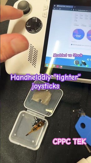 NEW ROG ALLY JOYSTICK MOD! I tried every solution and found the best result so far! #rogally