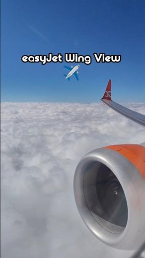 easyJet Wing View ✈️