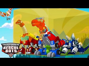 Blades Rescues the Dinobots! | Transformers Rescue Bots | Kids Cartoon | Transformers TV