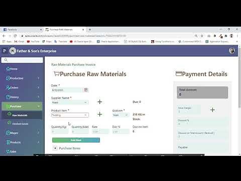 Oracle APEX Project - Inventory Management System