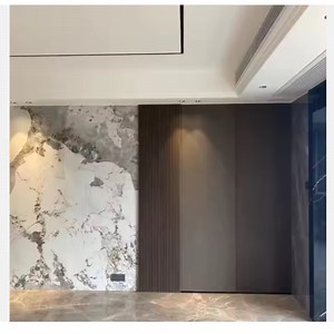 [Hot Item] Water-Proof PVC Ceiling Indoor Decorative Wall Panel Composite PVC Coating Cladding Fluted Wall Board