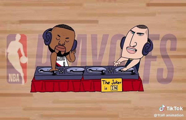 Nuggets Dominate Trail Blazers in 6 Animated Highlights