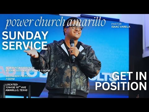 GET IN POSITION - Pastor Isaac I SUNDAY Service