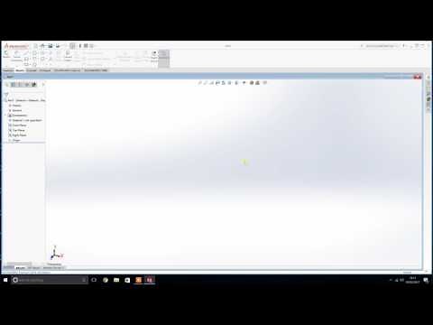 Solidworks Tutorial #1 - Basic Functions & How to use - Viewport Outline