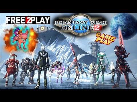 Phantasy Star Online 2 ★ Gameplay ★ PC Steam [ Free to Play ] MMORPG Game 2020 ★ Ultra HD