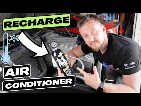 How to recharge Air Conditioner (AC) in your BMW | 2011 BMW X5 E70 AC Recharge