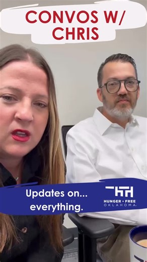 A “Convos with Chris” Monday update… | Hunger Free Oklahoma